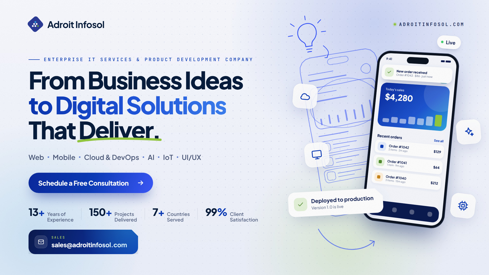 Adroit Infosol: Building Digital Solutions That Drive Growth